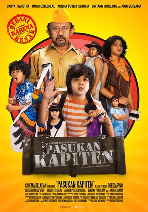 Pasukan kapiten - Indonesian Movie Poster (thumbnail)