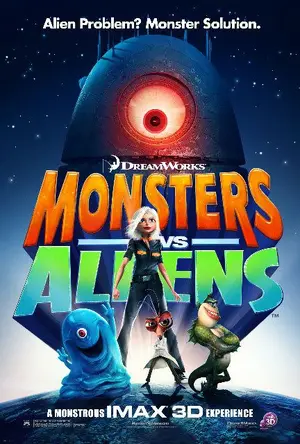 Monsters vs. Aliens - Movie Poster (thumbnail)