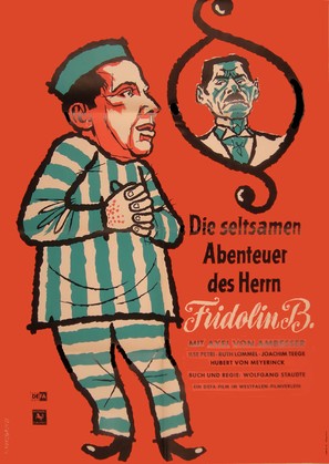 Die seltsamen Abenteuer des Herrn Fridolin B. - German Movie Poster (thumbnail)