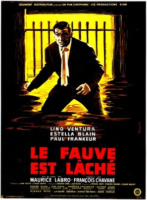 Le fauve est l&acirc;ch&eacute; - French Movie Poster (thumbnail)