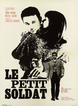 Le petit soldat - French Movie Poster (thumbnail)