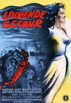 Lockende Gefahr - German Movie Poster (thumbnail)