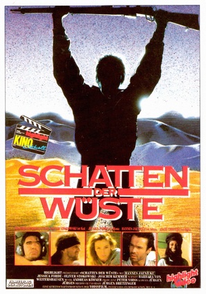 Schatten der W&uuml;ste - German VHS movie cover (thumbnail)