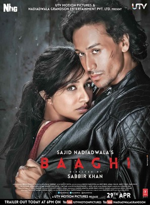 Baaghi - Indian Movie Poster (thumbnail)