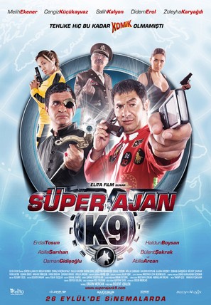 Superajan K9 - Turkish Movie Poster (thumbnail)