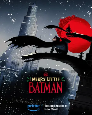 Merry Little Batman Poster