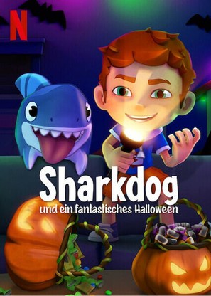 Sharkdog&#039;s Fintastic Halloween - German Movie Poster (thumbnail)