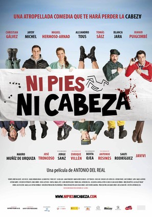 Ni pies ni cabeza - Spanish Movie Poster (thumbnail)