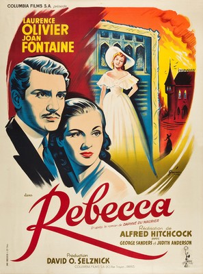 Rebecca - French Movie Poster (thumbnail)