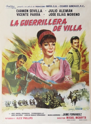 La guerrillera de Villa - Mexican Movie Poster (thumbnail)