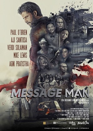 Message Man - Indonesian Movie Poster (thumbnail)