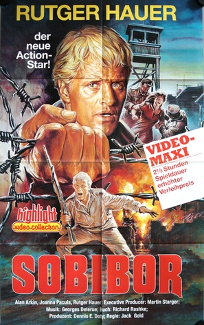 Escape From Sobibor - German Movie Poster (thumbnail)