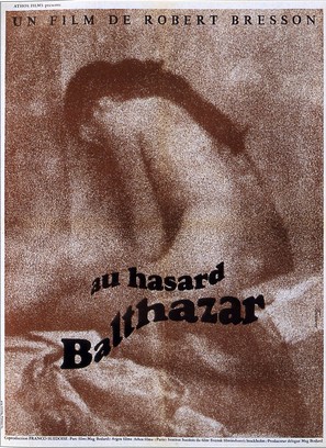 Au hasard Balthazar - French Movie Poster (thumbnail)