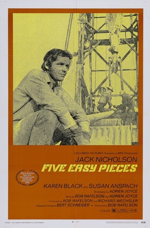 Five Easy Pieces - Movie Poster (thumbnail)