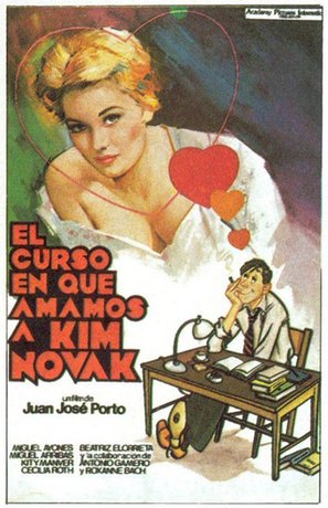 El curso en que amamos a Kim Novak - Spanish Movie Poster (thumbnail)