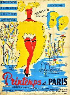 Printemps &agrave; Paris - French Movie Poster (thumbnail)