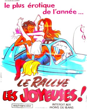 Le rallye des joyeuses - French Movie Poster (thumbnail)