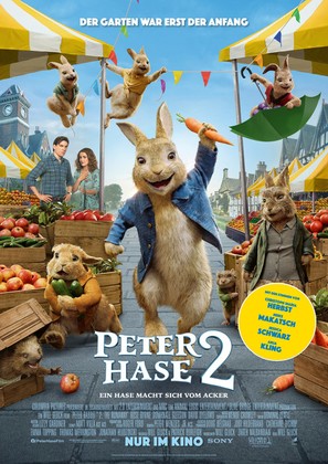 Peter Rabbit 2: The Runaway - German Movie Poster (thumbnail)