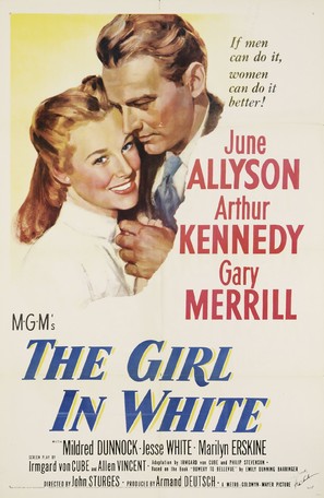 The Girl in White - Movie Poster (thumbnail)