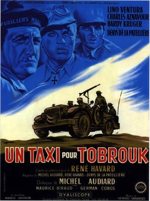 Un taxi pour Tobrouk - French Movie Poster (thumbnail)