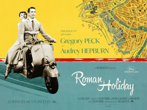 Roman Holiday - British Movie Poster (thumbnail)