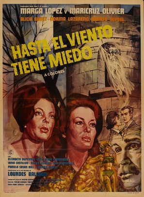 Hasta el viento tiene miedo - Mexican Movie Poster (thumbnail)