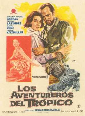 Gli avventurieri dei tropici - Spanish Movie Poster (thumbnail)