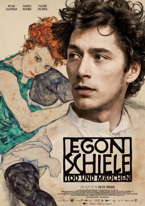 Egon Schiele: Tod und M&auml;dchen - German Movie Poster (thumbnail)