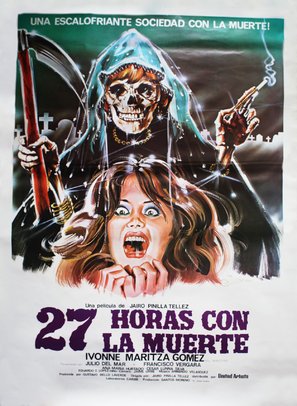 27 horas con la muerte - Colombian Movie Poster (thumbnail)