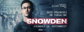 Snowden - Estonian poster (thumbnail)