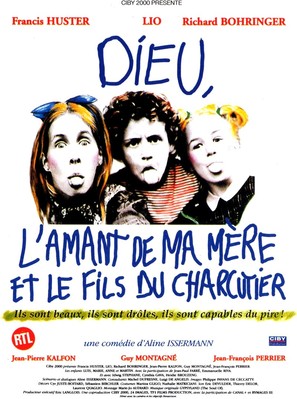 Dieu, l&#039;amant de ma m&egrave;re et le fils du charcutier - French Movie Poster (thumbnail)