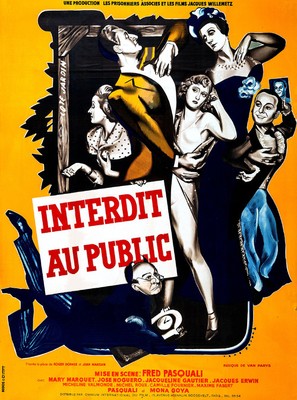 Interdit au public - French Movie Poster (thumbnail)