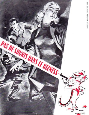 Pas de souris dans le business - French poster (thumbnail)