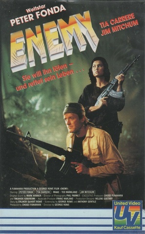 Fatal Mission - German VHS movie cover (thumbnail)
