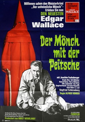 Der M&ouml;nch mit der Peitsche - German Movie Poster (thumbnail)