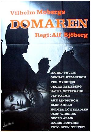 Domaren - Swedish Movie Poster (thumbnail)