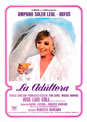 La ad&uacute;ltera - Spanish Movie Poster (thumbnail)