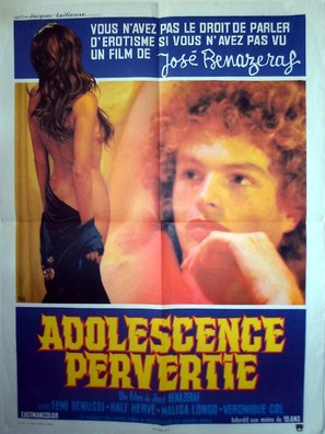 Adolescence pervertie - French Movie Poster (thumbnail)