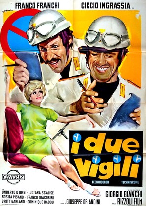 I due vigili - Italian Movie Poster (thumbnail)