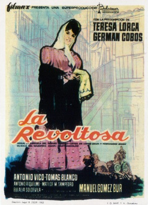 Revoltosa, La - Spanish Movie Poster (thumbnail)