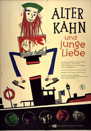 Alter Kahn und junge Liebe - German Movie Poster (thumbnail)