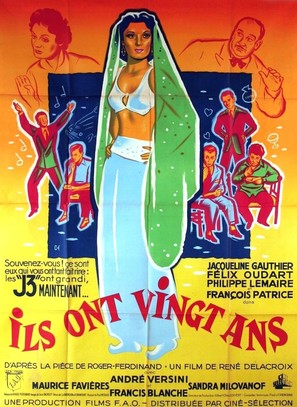 Ils ont vingt ans - French Movie Poster (thumbnail)