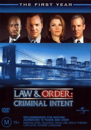 &quot;Law &amp; Order: Criminal Intent&quot; - DVD movie cover (thumbnail)