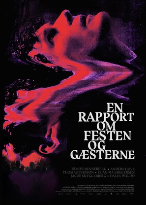 En rapport om festen og g&aelig;sterne - Danish Movie Poster (thumbnail)