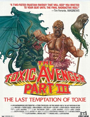 The Toxic Avenger Part III: The Last Temptation of Toxie - Movie Poster (thumbnail)
