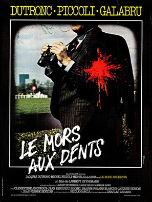 Le mors aux dents - French Movie Poster (thumbnail)