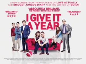I Give It a Year - British Movie Poster (thumbnail)