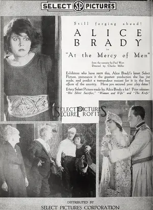 At the Mercy of Men Poster