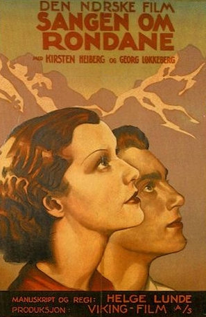 Sangen om Rondane - Norwegian Movie Poster (thumbnail)