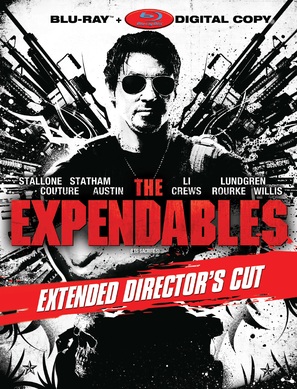 The Expendables - Canadian Blu-Ray movie cover (thumbnail)